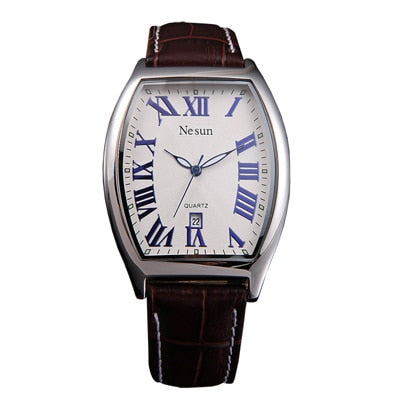 Switzerland Luxury Brand Nesun Women's Watches Japan Quartz Watch Women Relogio Feminino Genuine Leather Wristwatches N8341-2