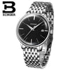 Switzerland BINGER 8MM ultra-thin Automatic Mechanical Watch Men Brand Luxury Men's Watches Sapphire Wrist Watch Male Waterproof