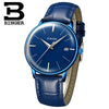 Switzerland BINGER 8MM ultra-thin Automatic Mechanical Watch Men Brand Luxury Men's Watches Sapphire Wrist Watch Male Waterproof