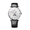 LOBINNI Mens Business 30M Waterproof Sapphire Mirror Fashion Multifunctions Quartzl Wrist Watch With Month,Week,Moon Phase