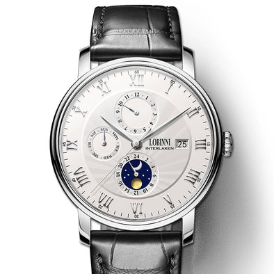 Switzerland LOBINNI Men Watches Luxury Brand wrist watch Seagull Watch Men Auto Mechanical Sapphire relogio masculino L1023-2
