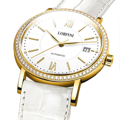 Switzerland LOBINNI Women Watches Luxury Brand Miyota Wristwatches Automatic Mechanical Sapphire Waterproof Ladies Watch L120252