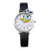 Disney Donald Duck Animal Shape Kids Watches Original New Quartz Movt Leather Strap Nickle Free Healthy Gift For Child  MK-11142