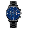 CUENA Men Wrist Watch Fashion Military Stainless Steel Analog Date Sport Quartz Watch Man Reloj Hombre 2019 men wristwatch clock