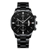 CUENA Men Wrist Watch Fashion Military Stainless Steel Analog Date Sport Quartz Watch Man Reloj Hombre 2019 men wristwatch clock
