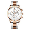 CUENA Men Wrist Watch Fashion Military Stainless Steel Analog Date Sport Quartz Watch Man Reloj Hombre 2019 men wristwatch clock