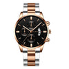 CUENA Men Wrist Watch Fashion Military Stainless Steel Analog Date Sport Quartz Watch Man Reloj Hombre 2019 men wristwatch clock