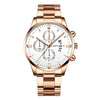 CUENA Men Wrist Watch Fashion Military Stainless Steel Analog Date Sport Quartz Watch Man Reloj Hombre 2019 men wristwatch clock