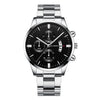 CUENA Men Wrist Watch Fashion Military Stainless Steel Analog Date Sport Quartz Watch Man Reloj Hombre 2019 men wristwatch clock