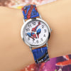 SpiderMan Watch Cute Cartoon Watch Kids Watches Boys Christmas Gift  Leather Quartz Watch