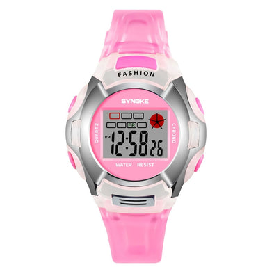 Children Digital Watches Shockproof Waterproof Luminous Wristwatch Kids Alarm Clock Boys Girls Sports Led Watch VL