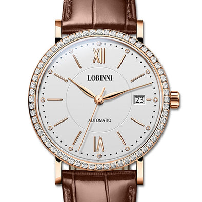 Switzerland LOBINNI Women Watches Luxury Brand Miyota Wristwatches Automatic Mechanical Sapphire Waterproof Ladies Watch L120253