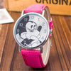 Children Women Ladies Girl Quartz Watches Fashion Leather Kids Wrist Watch Clock cartoon female relogio feminino 8O55