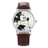 Children Women Ladies Girl Quartz Watches Fashion Leather Kids Wrist Watch Clock cartoon female relogio feminino 8O55