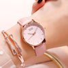 Disney Kids Watch Women Watch Fashion Cute Wristwatches Girls Boys Mickey Mouse Gift Leather clock