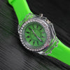 LED Light Flash Luminous Watches Women Men Boys Girls Silicone Wrist Watch Fashion Rhinestone Clock Kids Children Relogio Saati