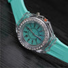 LED Light Flash Luminous Watches Women Men Boys Girls Silicone Wrist Watch Fashion Rhinestone Clock Kids Children Relogio Saati