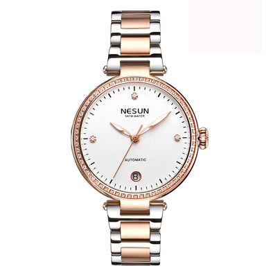 Woman Watches Nesun Japan Miyota Movement Watch Women Luxury Brand Automatic Mechanical Bracelet Watch Ladies Wristwatch N9215-1