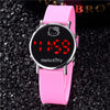Children Electronic Sport LED Digital Wrist Watch Boys Silicone Watch Girls Watch Cartoon Girl Kids Gift Relogio Infantil Lovely