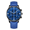 CUENA Fashion Luxury Brand Men Watch Military Leather Strap Buckle Business Mens Clock Quartz Wrist Watches relogio masculino