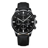 CUENA Fashion Luxury Brand Men Watch Military Leather Strap Buckle Business Mens Clock Quartz Wrist Watches relogio masculino